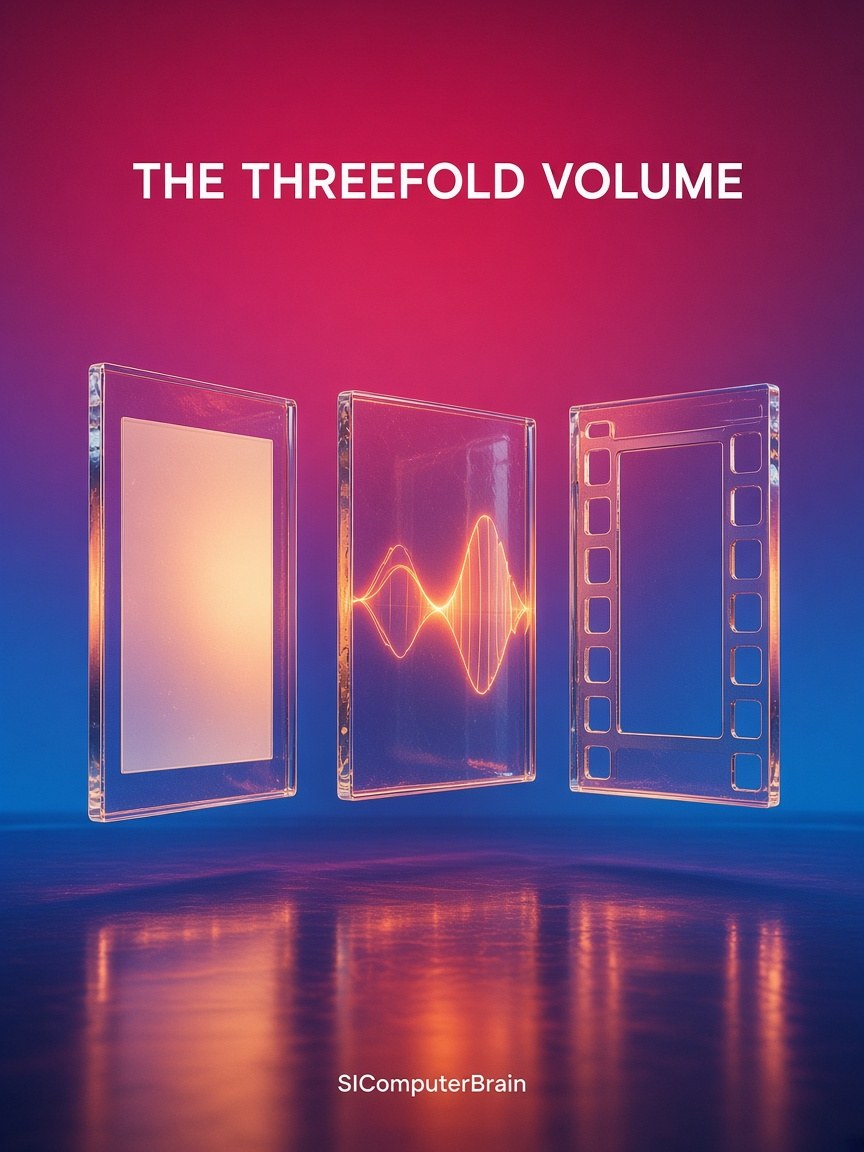 Cover of The Threefold Volume